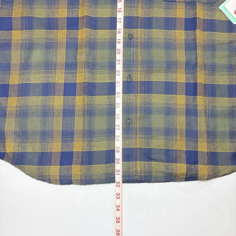Marmot Mountain Works Fairfax Flannel Shirt‎ XXL 2TG Plaid Lightweight NWT